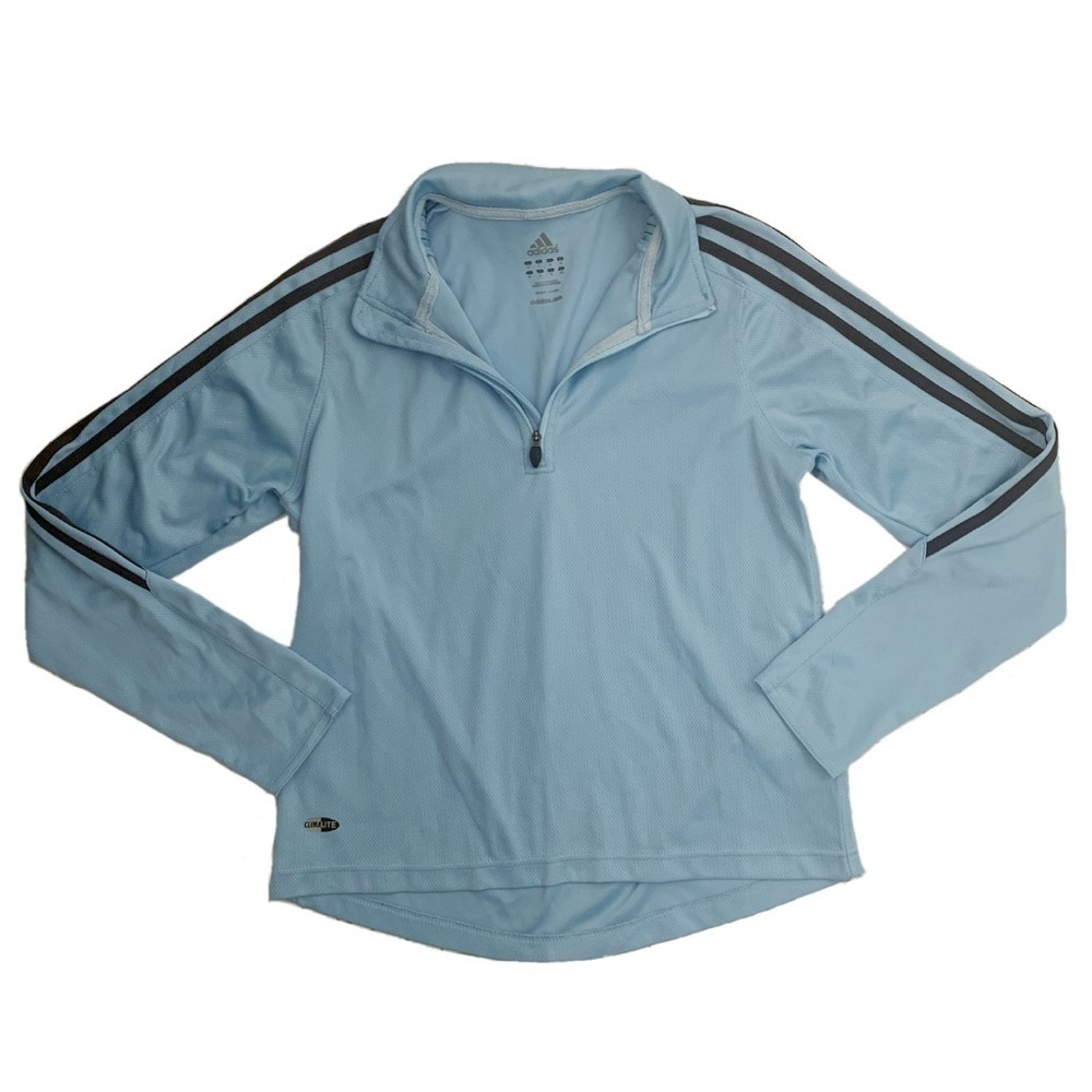 Adidas Climalite Quarter ZIP Pullover Sweatshirt